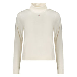 Tommy Hilfiger White Cotton Women Sweater