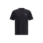 Stone Island Black Cotton T-Shirt