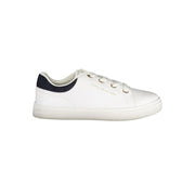 Tommy Hilfiger White Leather Women Sneaker