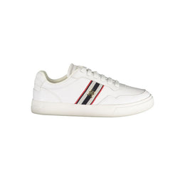 Tommy Hilfiger White Leather Women Sneaker