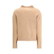 Max Mara Brown Polyamide Turtleneck
