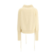 Ermanno Scervino Cream Cashmere Cashmere Sweater