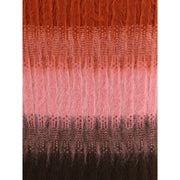 Fendi Multicolor Mohair Midi Skirt