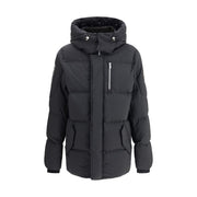 Moose Knuckles Black Nylon Coat