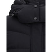Moose Knuckles Black Nylon Coat
