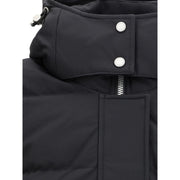 Moose Knuckles Black Recycled Polyester Coat