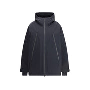 MM6 Black Polyester Parka