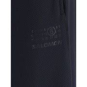 MM6 Black Polyester Athletic Pants