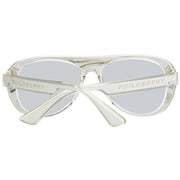 Lozza Silver Acetate & Plastic Sunglasses