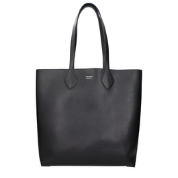 Salvatore Ferragamo Black Leather Shoulder Bag