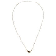 Valentino Garavani White Metal Necklace