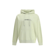 Off-White Green Cotton Sweatshirt
