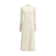 SA SU PHI White Cashmere Casual Dress