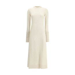 SA SU PHI White Cashmere Casual Dress
