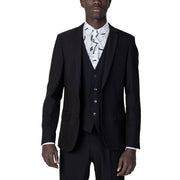 Antony Morato Black Polyester Blazer