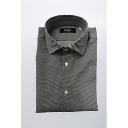 Baldinini Trend Blue Cotton Shirt