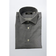 Baldinini Trend Blue Cotton Shirt