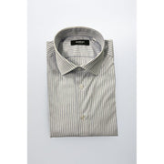 Baldinini Trend Light Blue Cotton Shirt