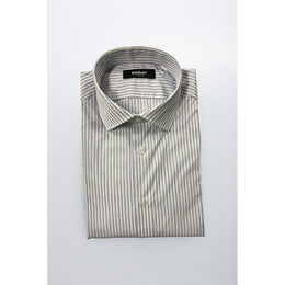 Baldinini Trend Light Blue Cotton Shirt