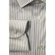 Baldinini Trend Light Blue Cotton Shirt