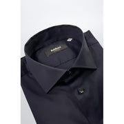 Baldinini Trend Black Cotton Shirt