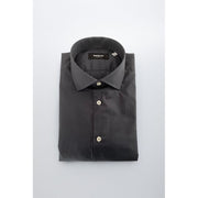 Baldinini Trend Gray Cotton Shirt