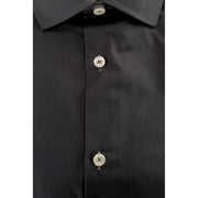 Baldinini Trend Gray Cotton Shirt