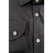 Baldinini Trend Gray Cotton Shirt