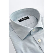Baldinini Trend Light Blue Cotton Shirt