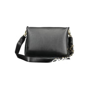 Mario Valentino Black Polyurethane Women Handbag