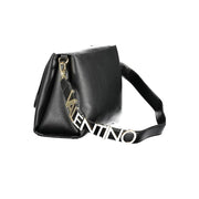 Mario Valentino Black Polyurethane Women Handbag