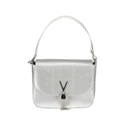 Mario Valentino Gray Polyethylene Handbag