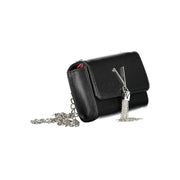 Mario Valentino Black Polyurethane Women's Shoulder Bag