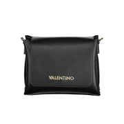 Mario Valentino Black Polyurethane Women Handbag