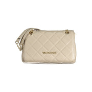 Mario Valentino Beige Polyethylene Handbag