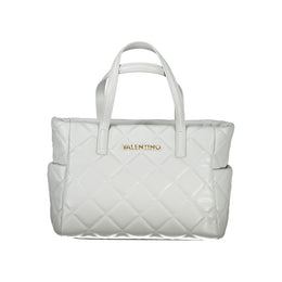 Mario Valentino Gray Polyethylene Handbag