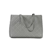 Mario Valentino Gray Polyethylene Handbag
