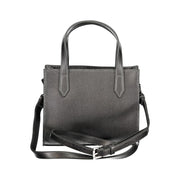 Mario Valentino Gray Polyethylene Handbag
