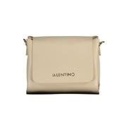 Mario Valentino Beige Polyurethane Women Handbag