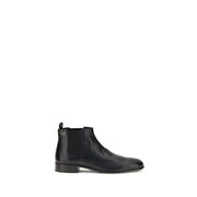 Prada Black Goatskin Ankle Boots