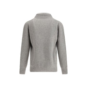 Brooksfield Gray Fleece Wool Cardigan