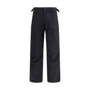 Balenciaga Black Cotton Cargo Pants
