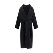 Tom Ford Black Fleece Wool Coat