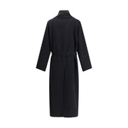 Tom Ford Black Fleece Wool Coat
