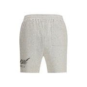 Represent Cream Cotton Bermuda Shorts