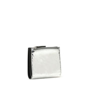 Margiela Silver Calf Leather Bos Taurus Wallet