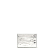 Margiela Silver Leather Wallet