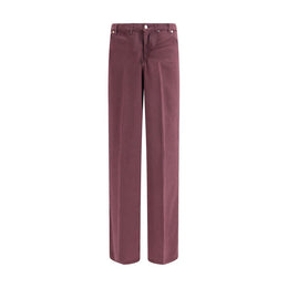Cruna Purple Tencel Relaxed Fit Jeans