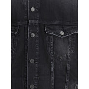 Balenciaga Black Cotton Denim Jacket