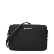 Michael Kors Black Leather Crossbody Bag